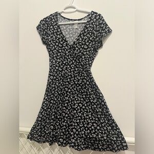 Twik mini wrap dress